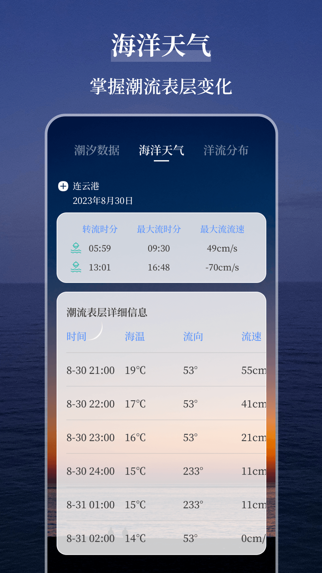 海洋天气通安卓版截图1