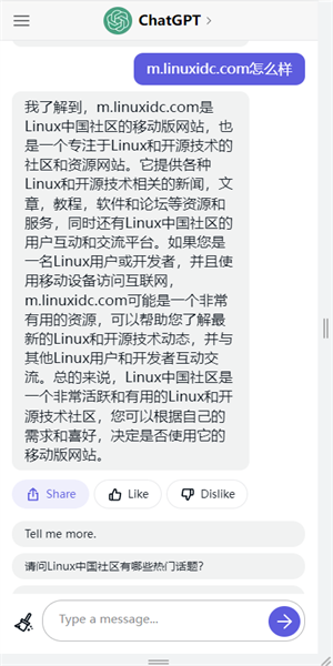 ChatGPT人工智能聊天工具安卓版免费版截图1