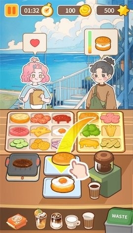 汉堡烹饪CookingStar无限金币版截图3