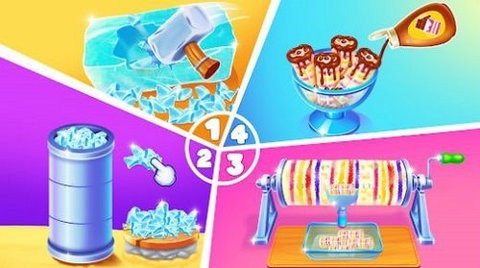 冰淇淋糖果制造商IceCreamgame截图2