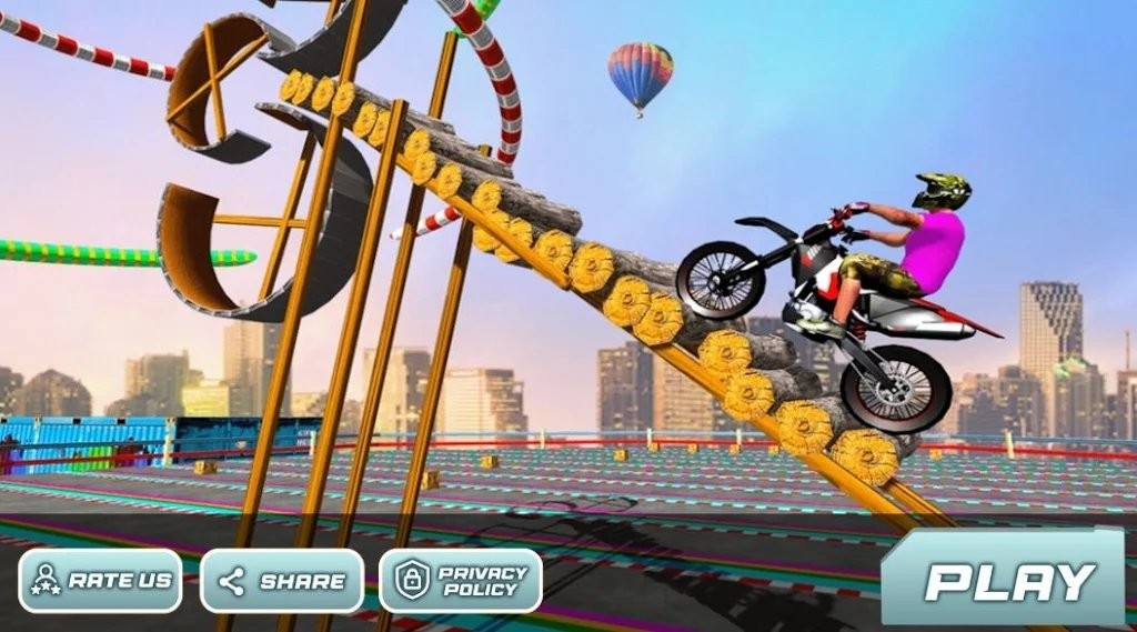 Extreme Sky Bike Stunt免费版截图2