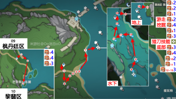 原神《原神》原海异种分布位置 原海异种分布位置图7