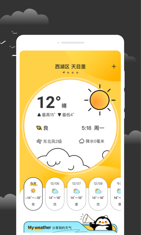 逐月天气预报15天查询截图3